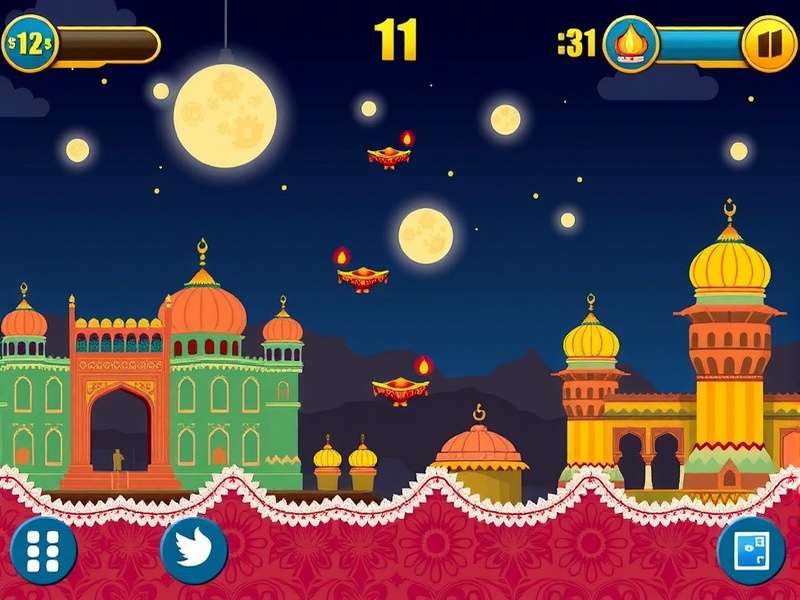 Jaipur Jumper Blitz gameplay screenshot